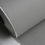 پارچه دو رو سیلیکون خاکستری 0.8 با 200 گرم سیلیکون